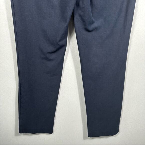 Ann Taylor Curvy Fit Classic Dark Navy Trousers Size 4 Tall Professional Career - Picture 13 of 15